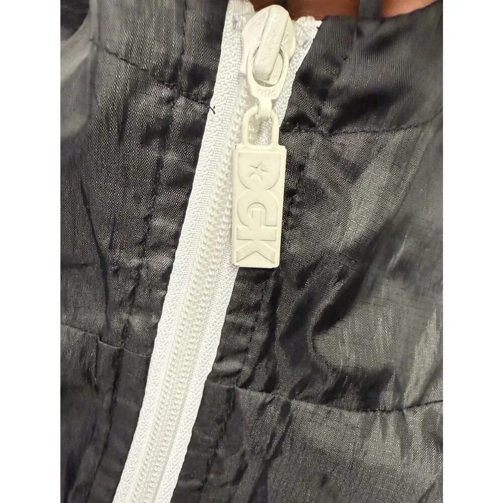 DGK "Dirty Ghetto Kids" Windbreaker Black Polyester Jacket Long Sleeve Men’s L - Picture 5 of 16